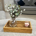 Rectangular Herringbone Pattern Tray
