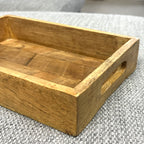 Rectangular Herringbone Pattern Tray