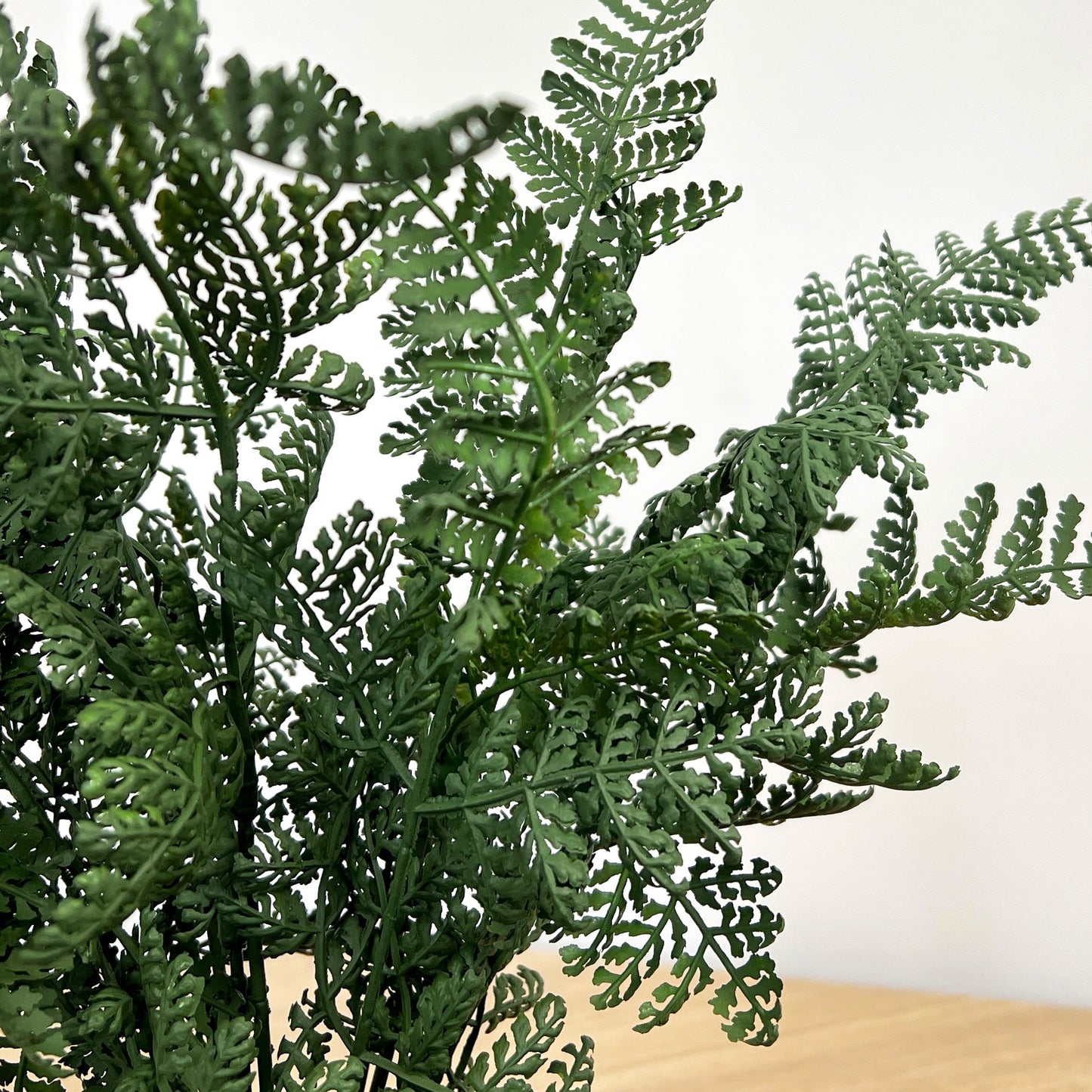 Fern Artificial Plant in Gold Pot