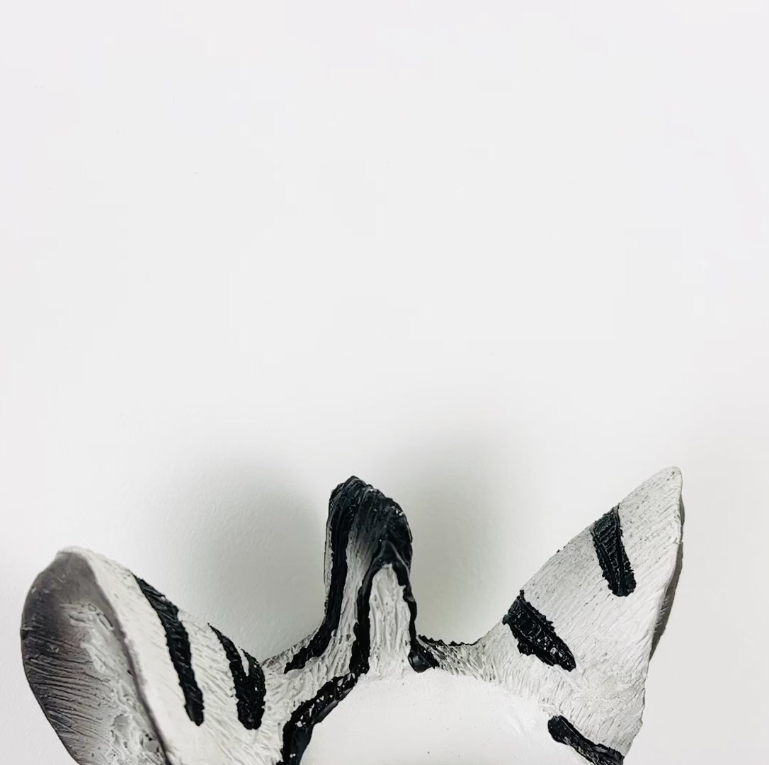 Zebra Head Wall Planter - Resin