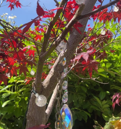 Vintage Hanging Bird Feeder Dish - Birds