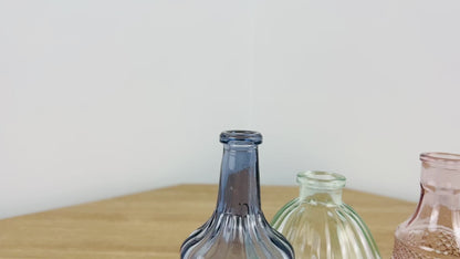 Set of 4 Vintage Style Bud Vases