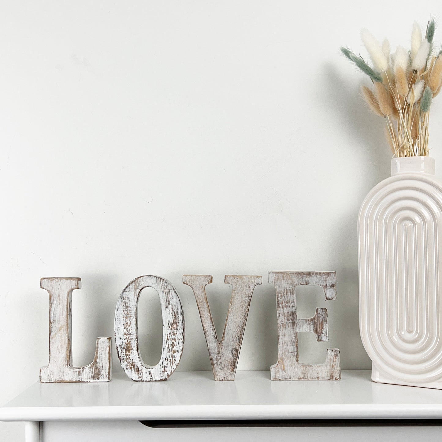 LOVE Free-standing Word Ornament