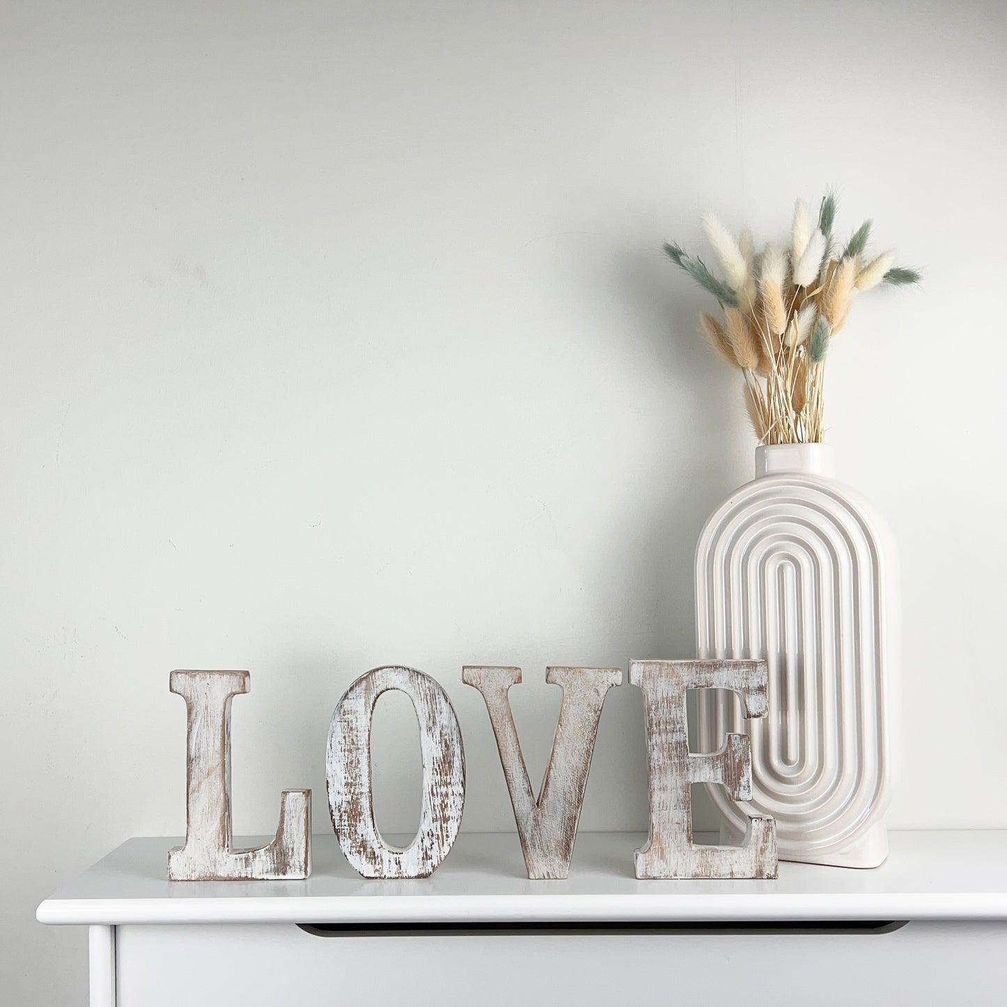 LOVE Free-standing Word Ornament