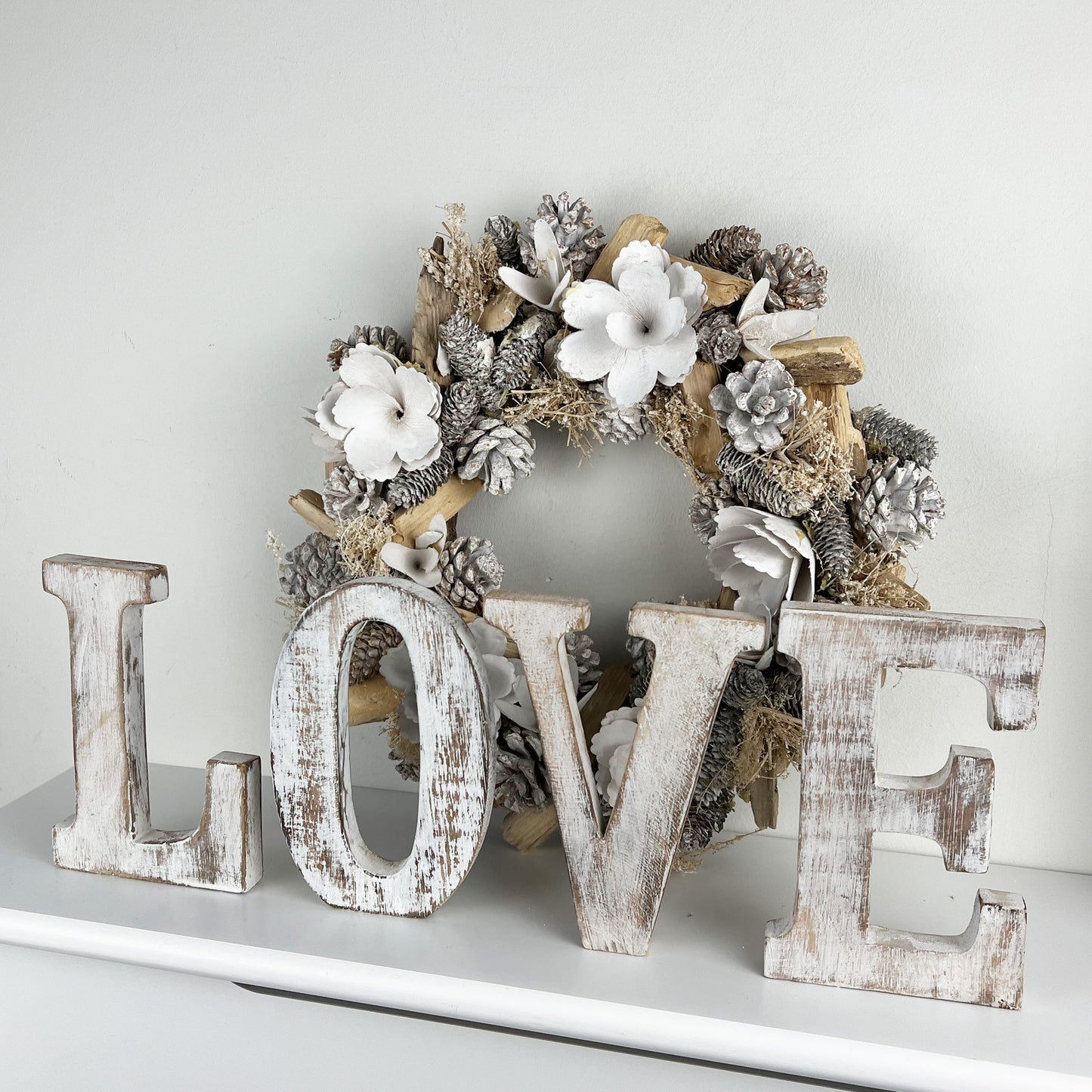 LOVE Free-standing Word Ornament