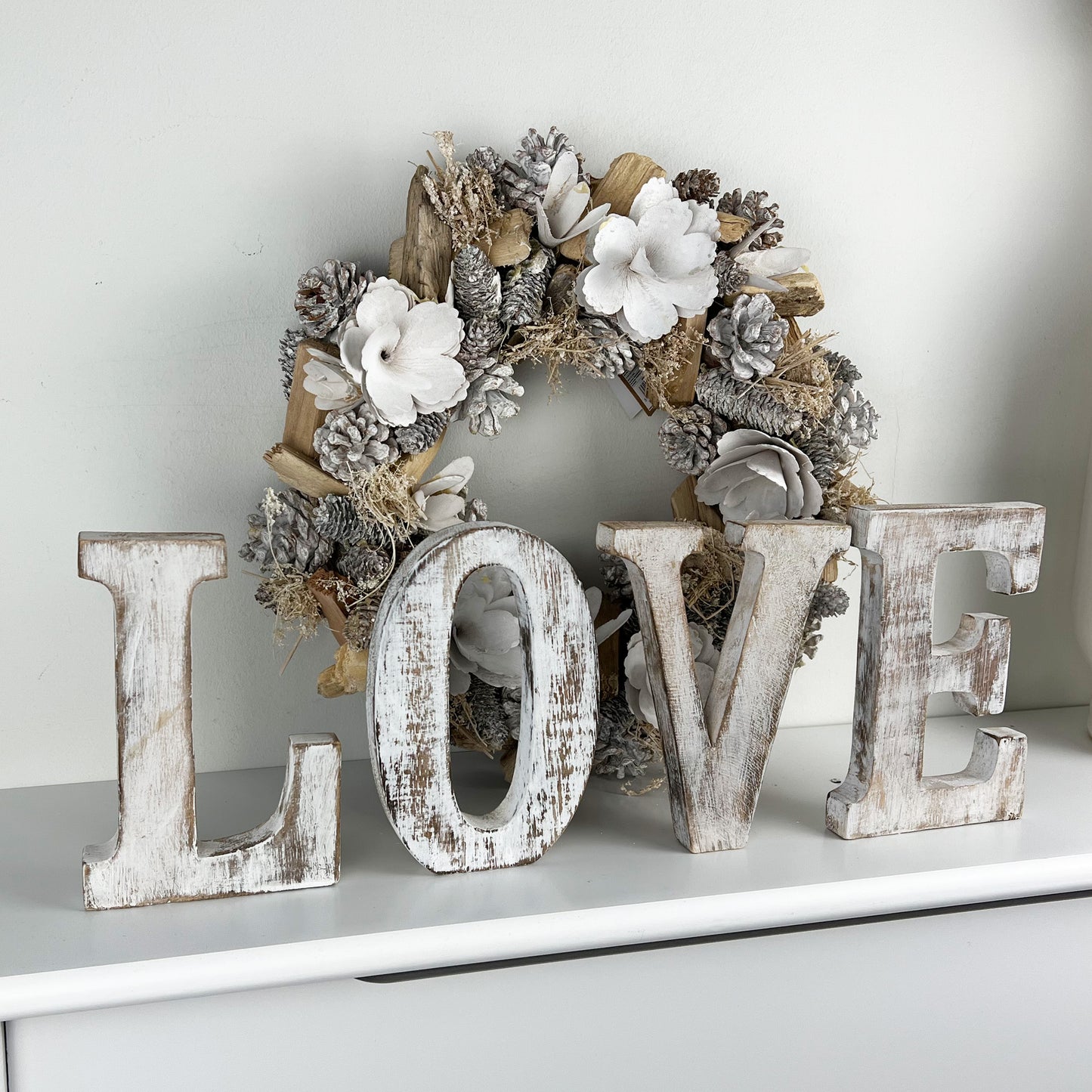 LOVE Free-standing Word Ornament