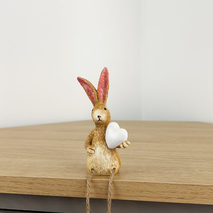 11cm Shelf Sitting Rabbit Ornament