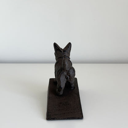 Cast Iron Scottie Dog Door Wedge