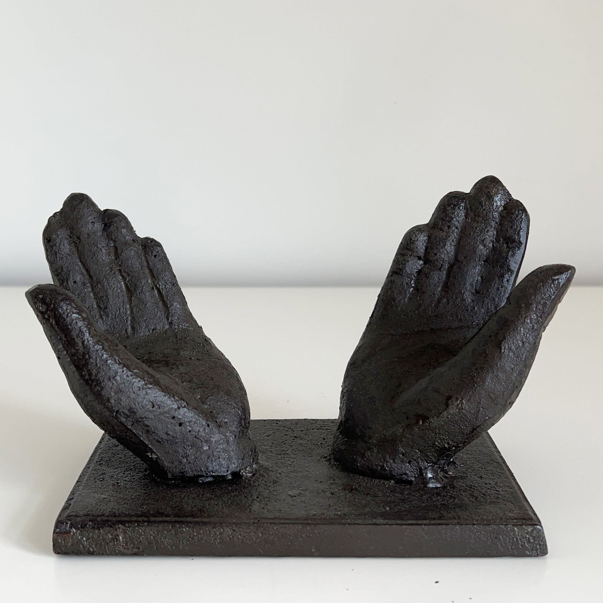 Cast Iron Hands Cook Book Stand / iPad Holder