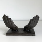 Cast Iron Hands Cook Book Stand / iPad Holder