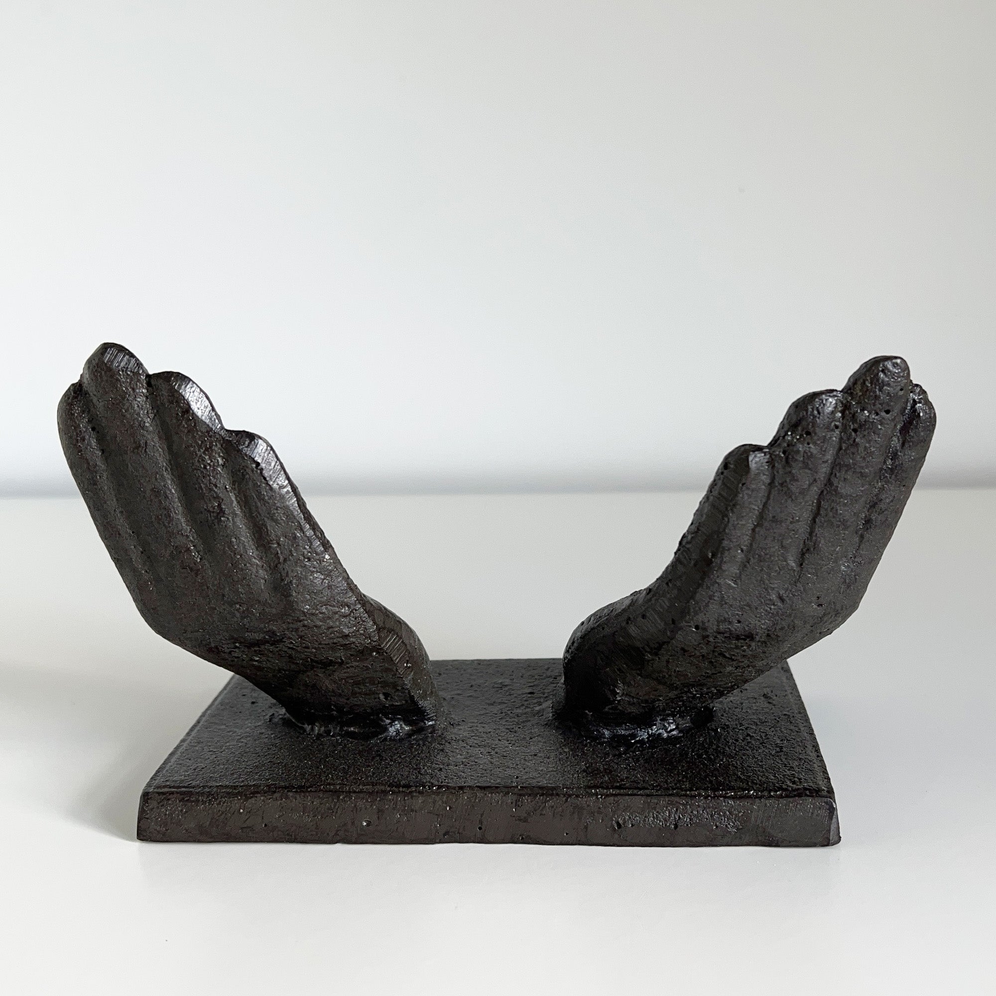 Cast Iron Hands Cook Book Stand / iPad Holder