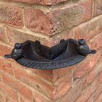 Wall Mounted Corner Bird Feeder - Cast Iron