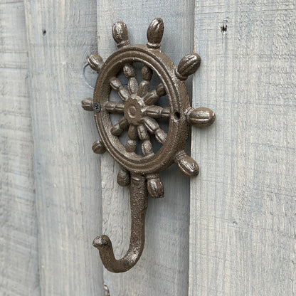 Ship's Wheel Wall Hook