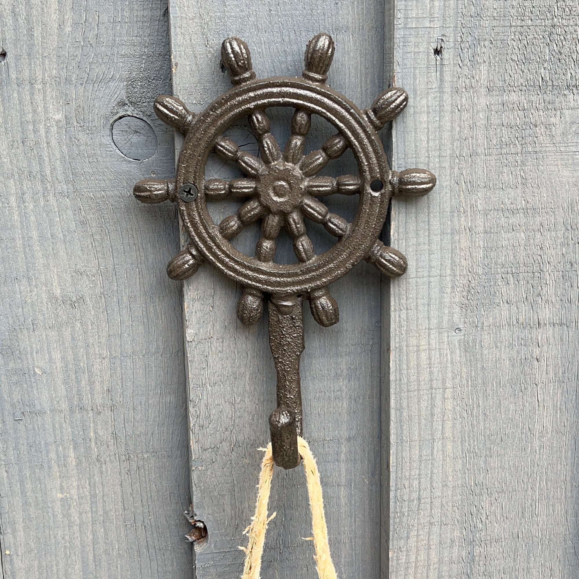 Ship's Wheel Wall Hook