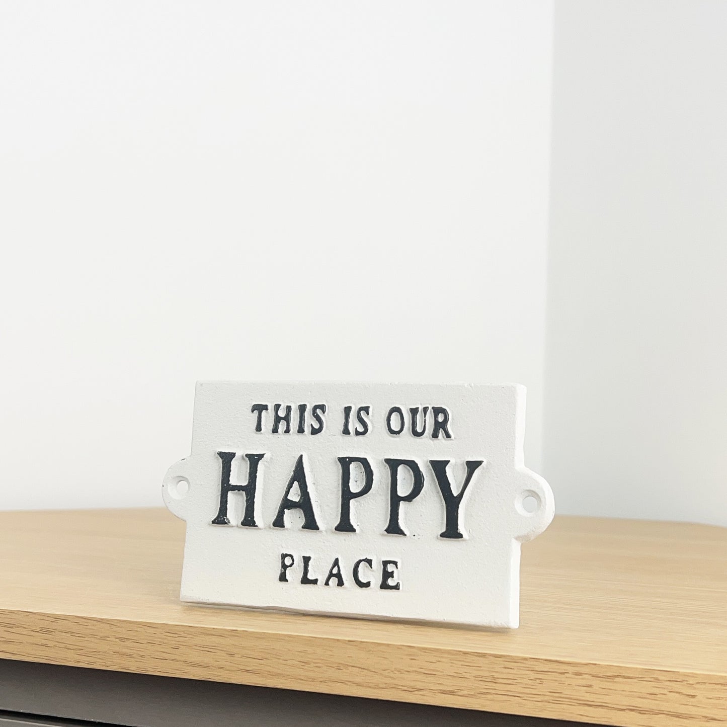 'This Is Our Happy Place' - Wall Plaque