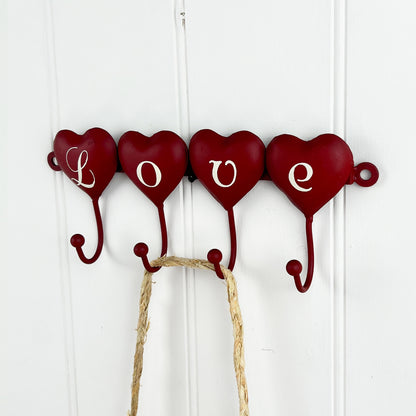 Love Heart Storage Hooks