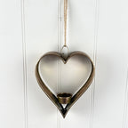 Hanging Heart Candle Holder