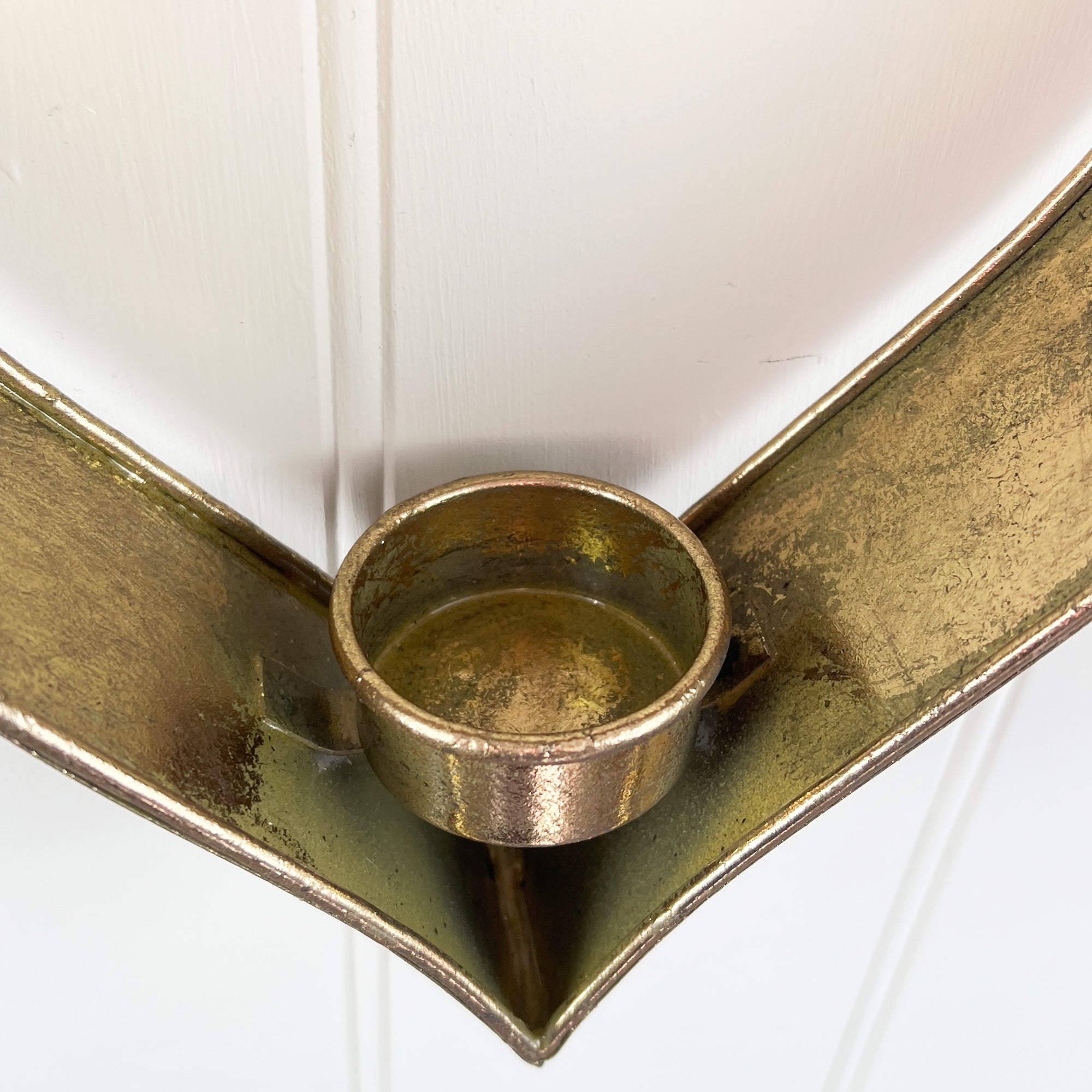 Hanging Heart Candle Holder