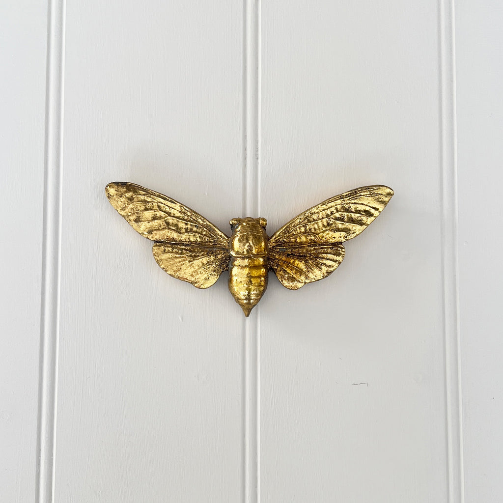 Rustic Wall Mounted Bee Decoration