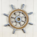40cm Ships Wheel Wall Hanging Decoration