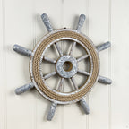 40cm Ships Wheel Wall Hanging Decoration