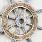 40cm Ships Wheel Wall Hanging Decoration