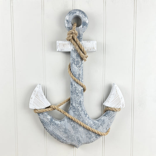 46cm Ships Anchor Wall Hanging Decoration