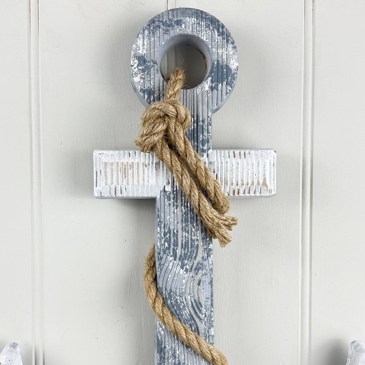 46cm Ships Anchor Wall Hanging Decoration