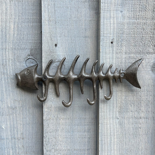 Fish Bone Storage Hooks