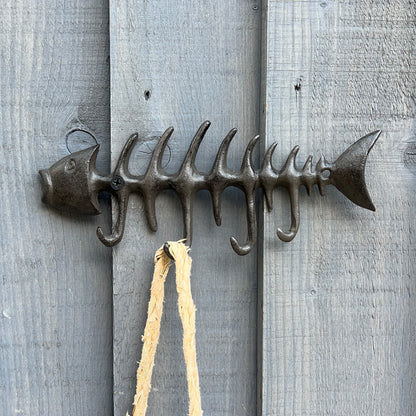 Fish Bone Storage Hooks