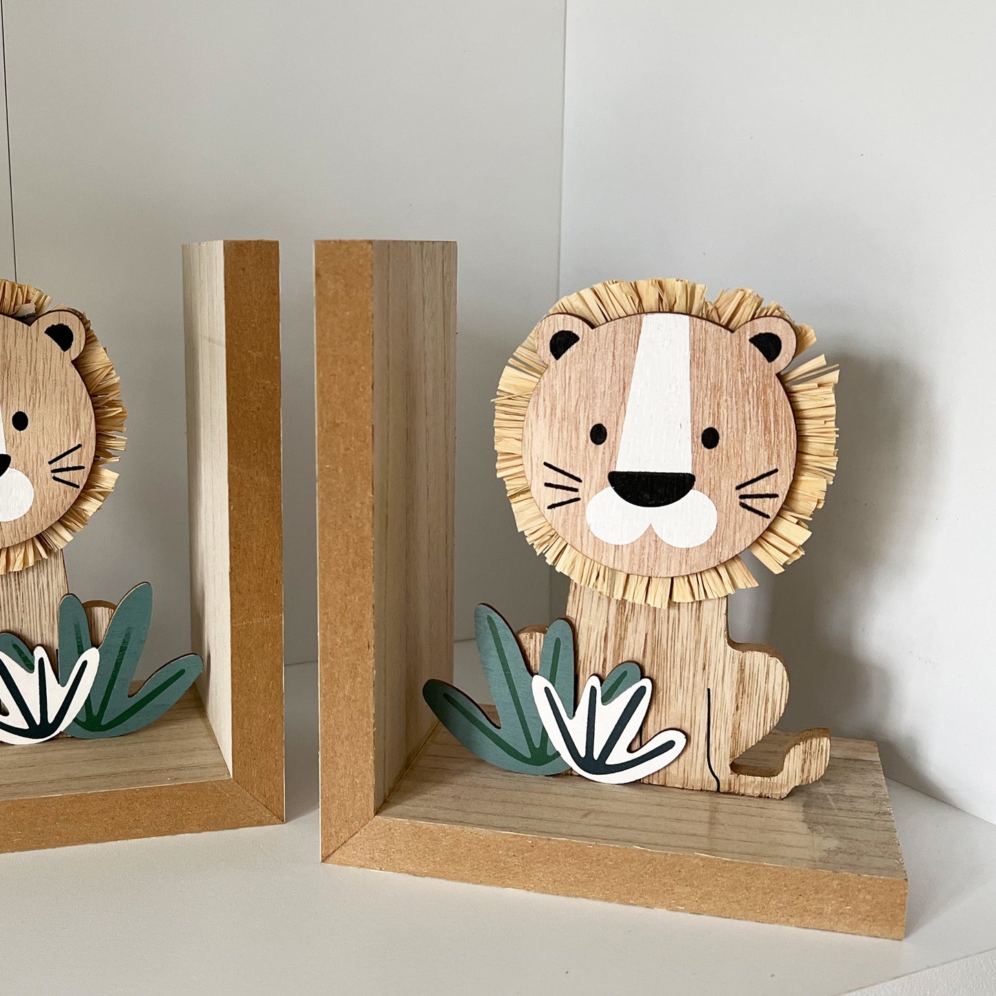 Kids Lion Bookends