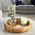 33cm Mango Wood Bowl / Decorative Tray