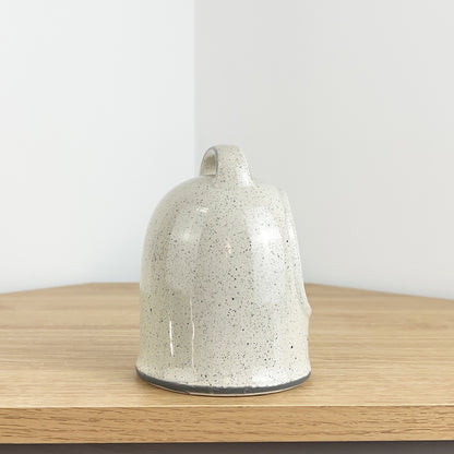 Grey 'Seasoned with Love' Salt Pig - Ceramic