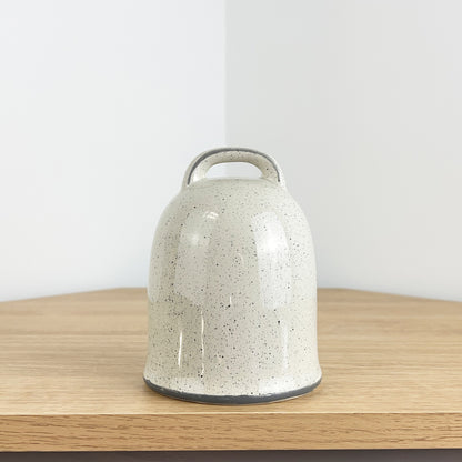 Grey 'Seasoned with Love' Salt Pig - Ceramic