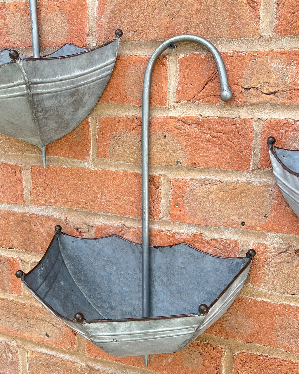 Set of 3 Umbrella Garden Wall Planters