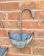 Set of 3 Umbrella Garden Wall Planters