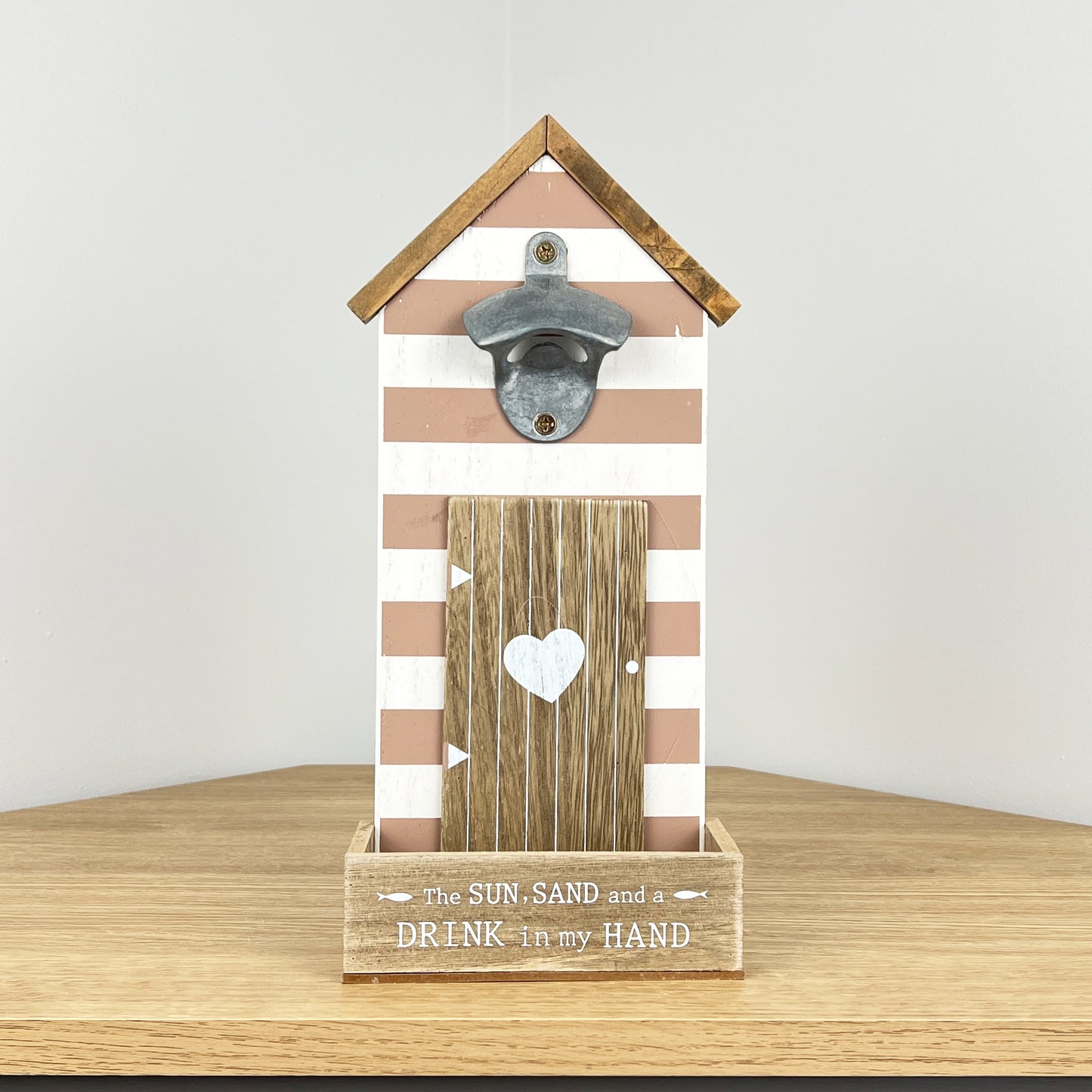 Beach Hut Wall Mounted Bottle Opener