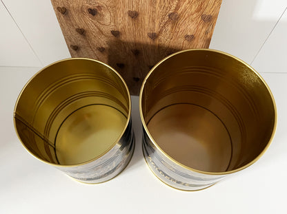 Set of 2 Bee Storage Tins