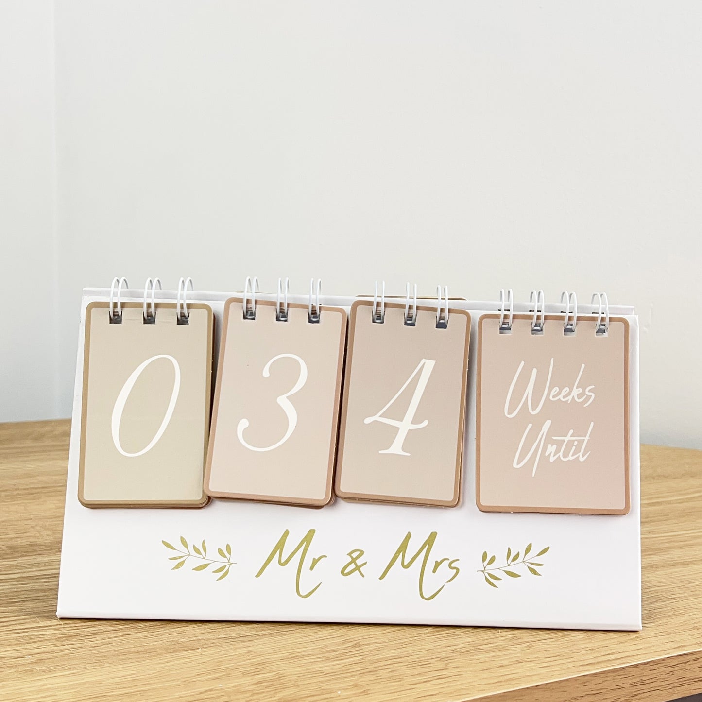 Desktop Wedding Countdown Calendar