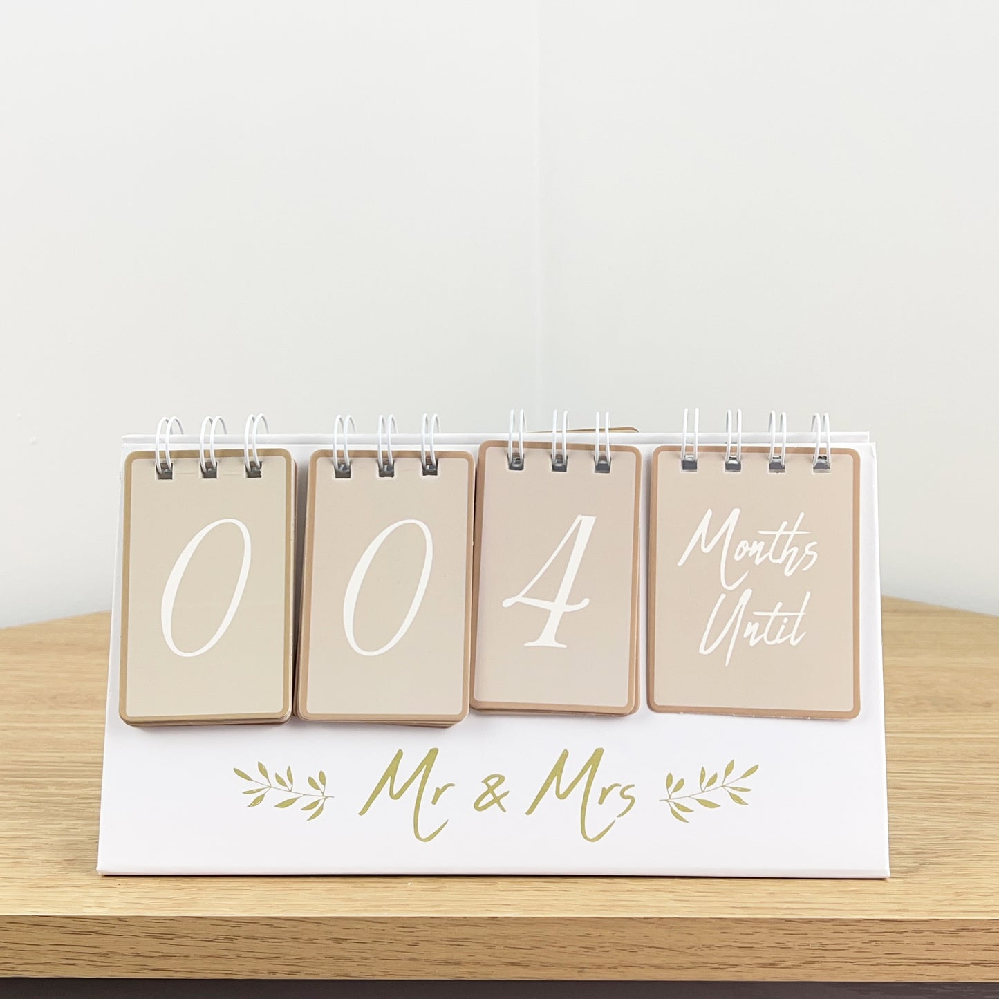 Desktop Wedding Countdown Calendar