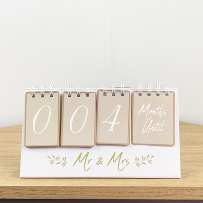 Desktop Wedding Countdown Calendar